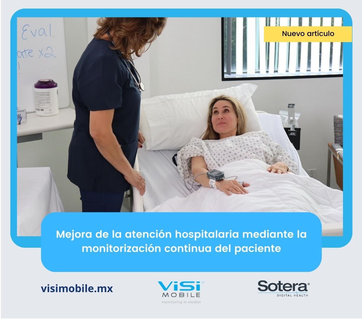 Mejora De La Atención Hospitalaria Mediante La Monitorización Continua Del Paciente Visimobile 6610